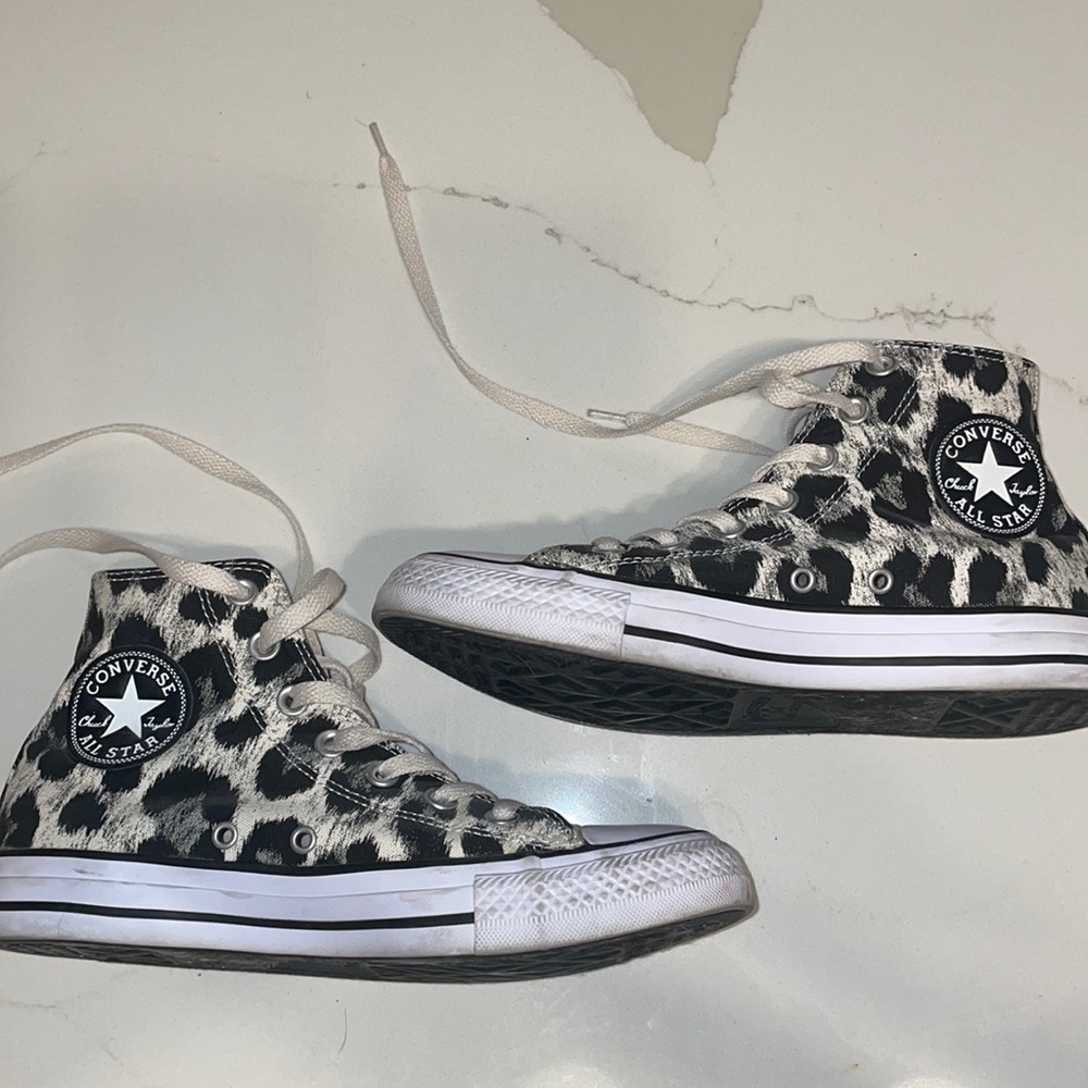 Women’s Leopard Hightop Converse